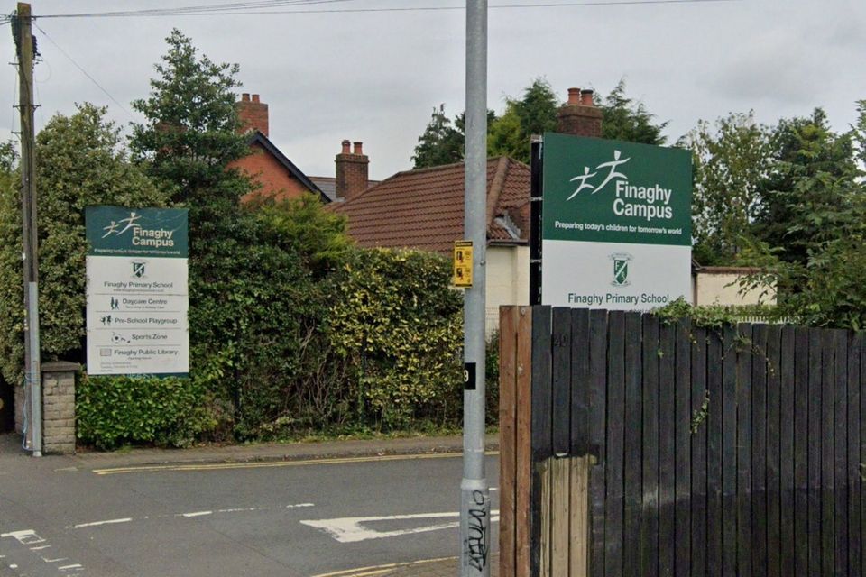 Finaghy Primary had to close due to the security alert in south Belfast (Pic: Google Maps)